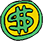 one dollar sign
